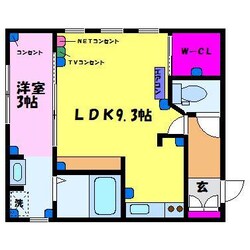 INTEGRAL向新庄の物件間取画像